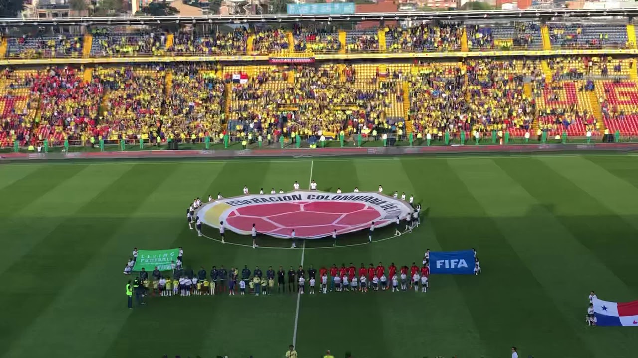 Colombia Vs Panamá Himnos