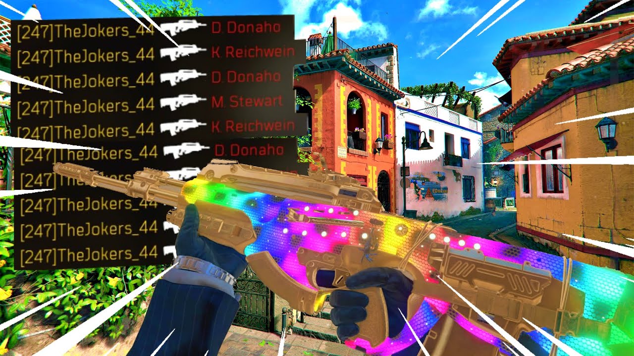 SwordFish is the BEST Tactical Riffle in BO4!!!