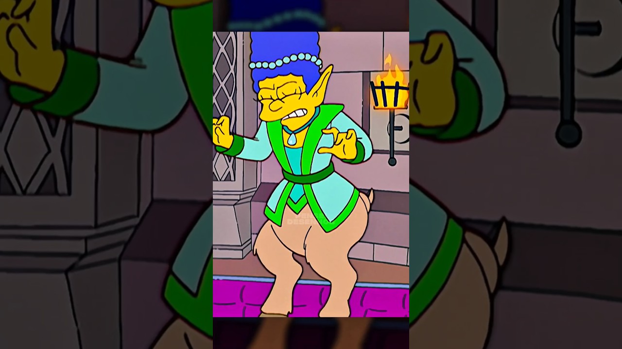 MARGE JOGANDO JOGO ONLINE!? #simpsons #shorts