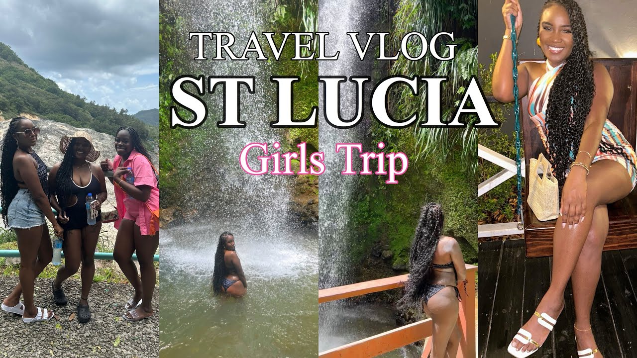 TRAVEL VLOG: ST LUCIA 2023 | GIRLS TRIP | BEL JOU HOTEL ADULTS ONLY ALL INCLUSIVE + FUN EXCURSIONS