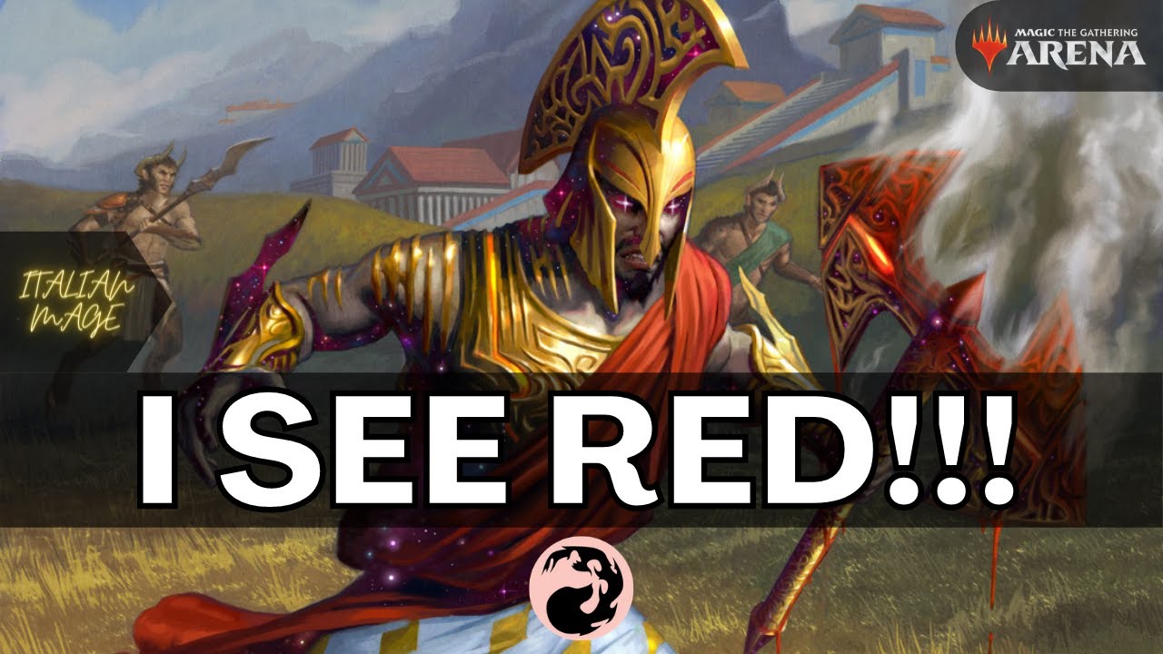 RANK UP FAST!!! - MTG Arena - Italian Mage - Mono Red Aggro - Standard 2021