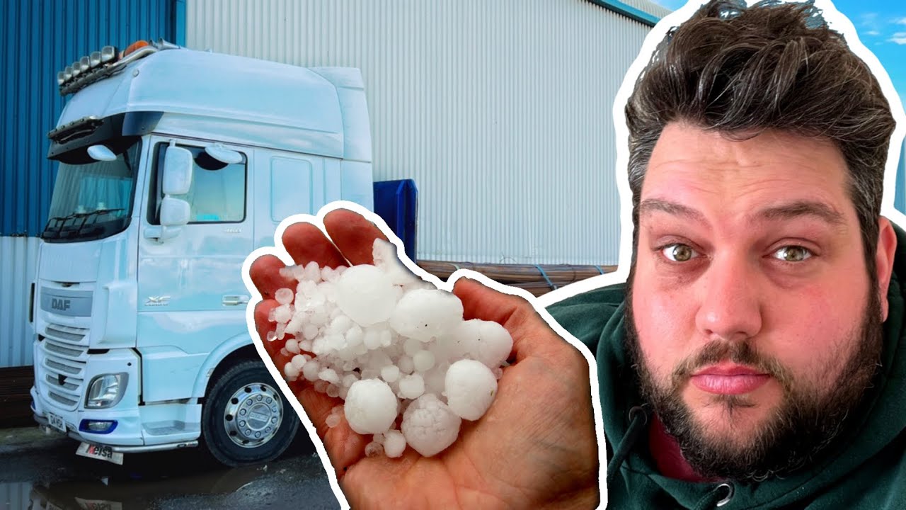 Crazy Hailstorm Out Of NOWHERE!
