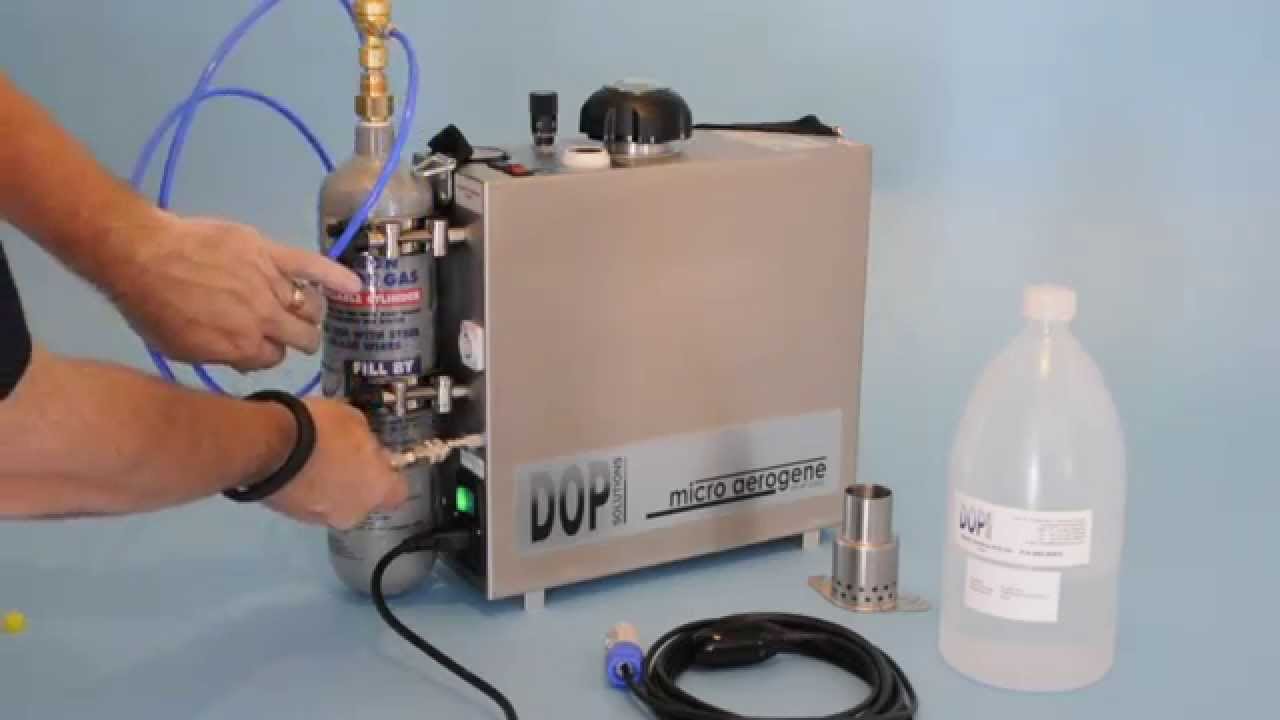 DOP2200 Thermal Aerosol Generator (including tubing advice)