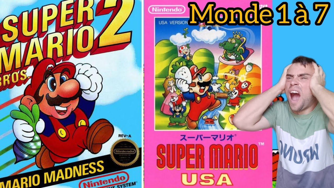 Je fini Mario sans WARP ZONE #3 - SUPER MARIO BROS 2 (USA)