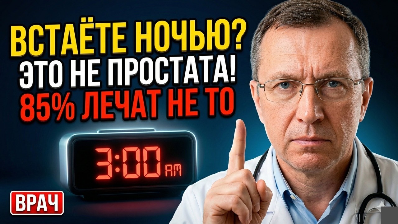 Ночью встаёте в туалет? Уролог назвал настоящую причину &mdash; и это не простата