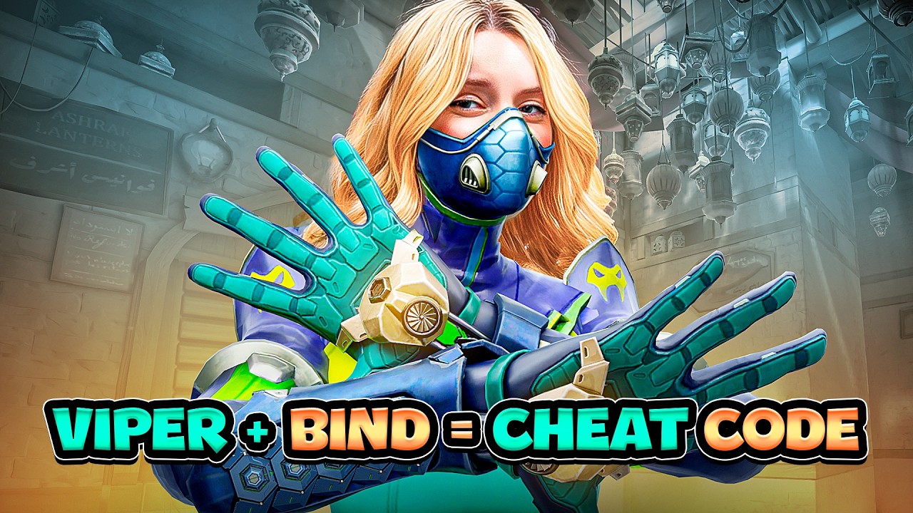 This is Why Viper on Bind is BROKEN... | SR Noia Valorant Ranked