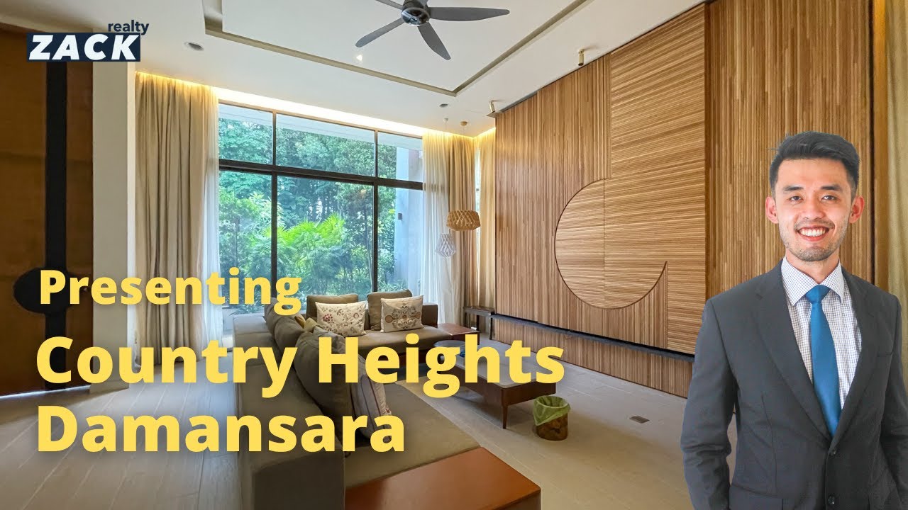 Modern Bungalow with Lush Greenery Views at Country Heights Damansara