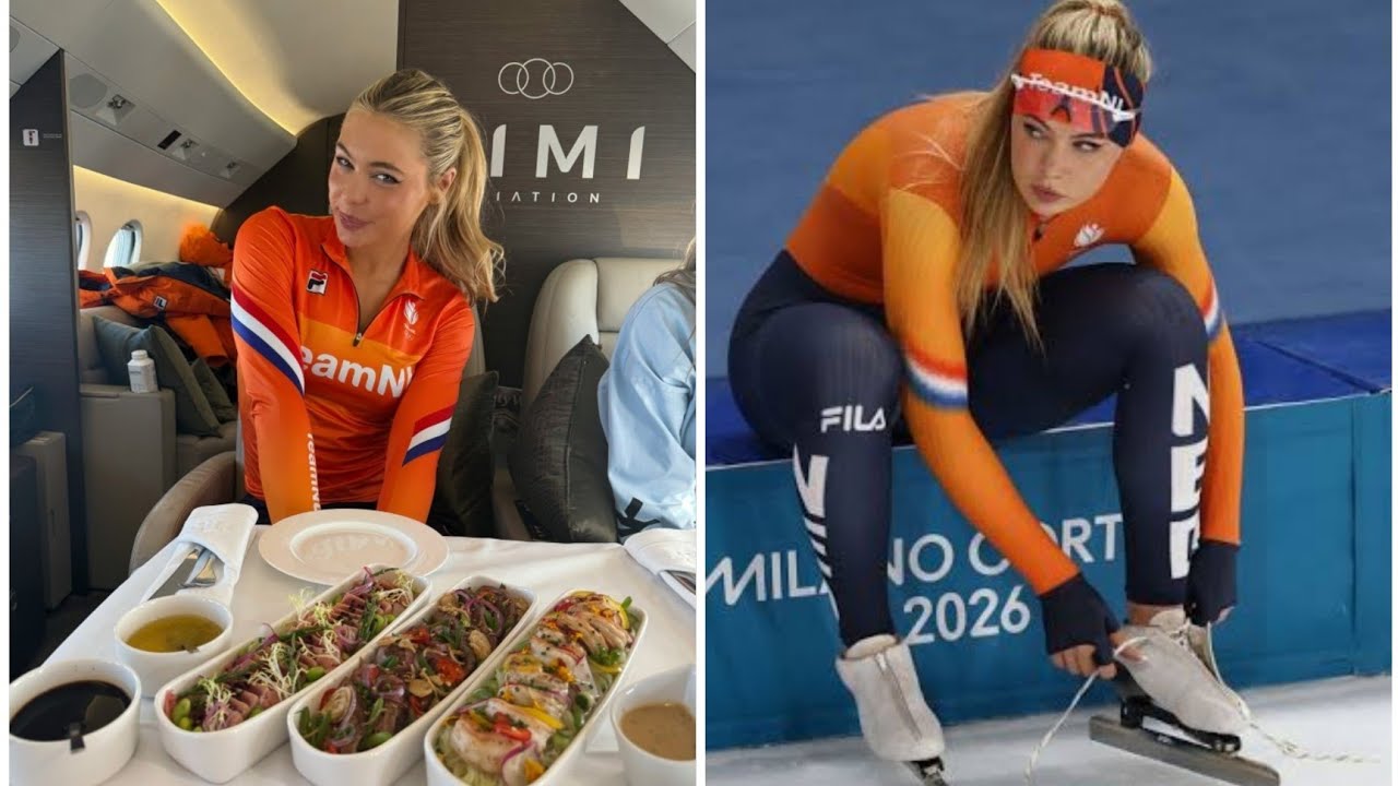 Jutta Leerdam faces backlash after flying private to Winter Olympics as critics call her behavior...