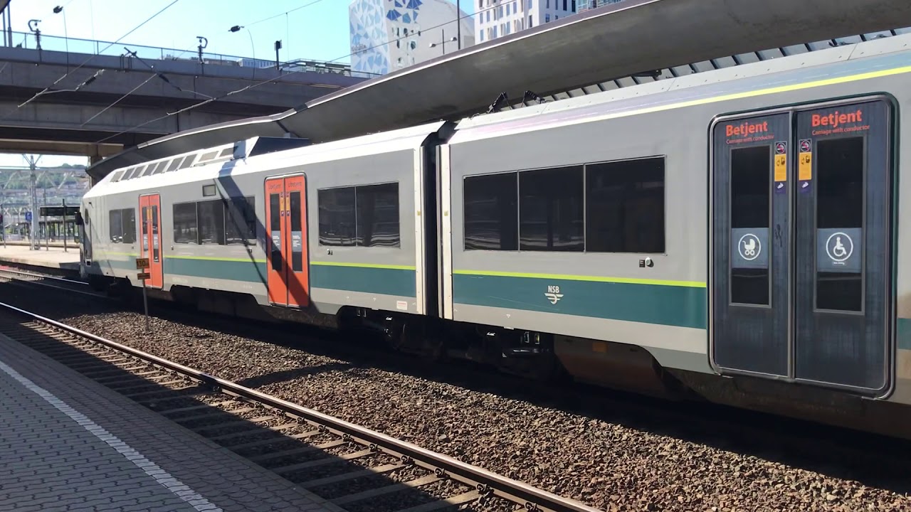NSB Intercity Train, Oslo, Norway - 07/08/2019