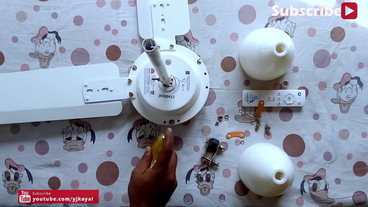 Jupiter BLDC Energy Saver Ceiling Fan Unboxing done by customer