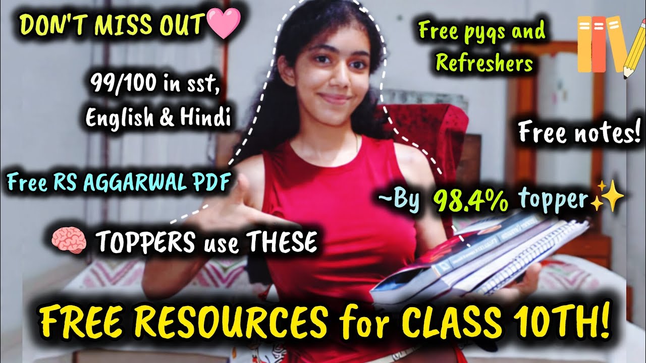FREE RESOURCES FOR CLASS 10! Don't miss out! #cbse #boards #boardexam #class10