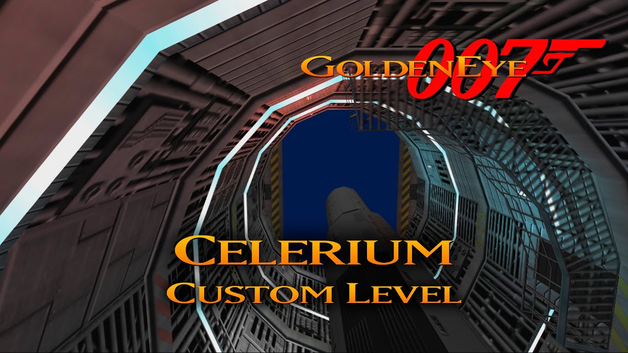 GoldenEye 007 N64 - Celerium - 00 Agent (Custom level)