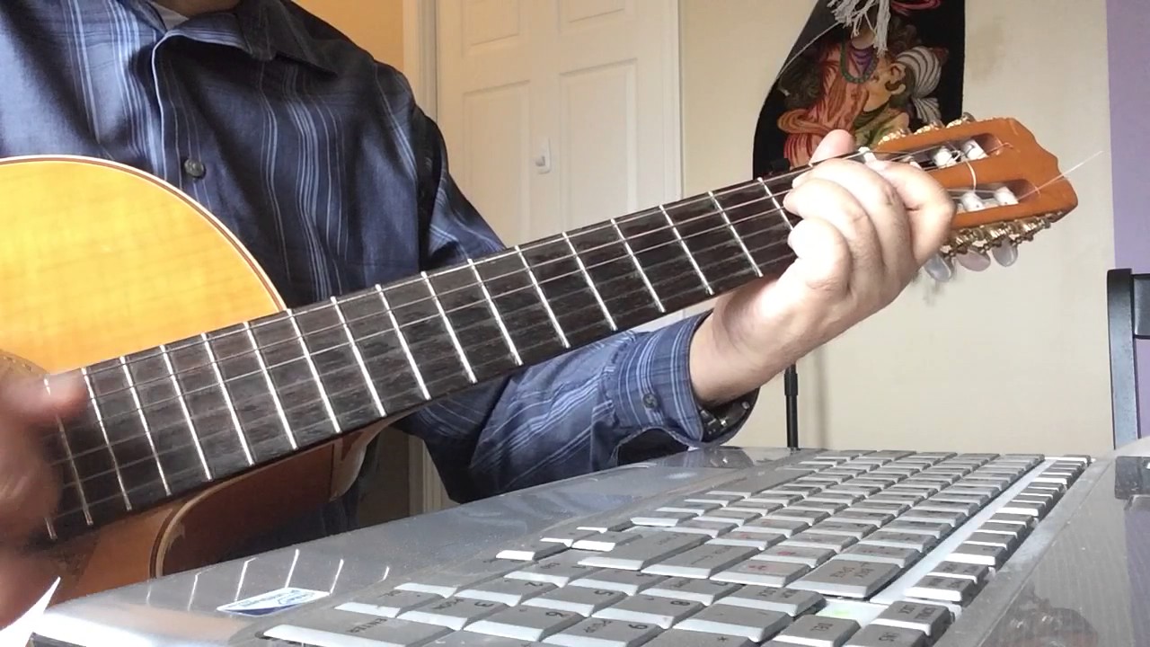 Gole Golkhoone Aref Guitar Lessonآموزش گل گلخونه از عارف