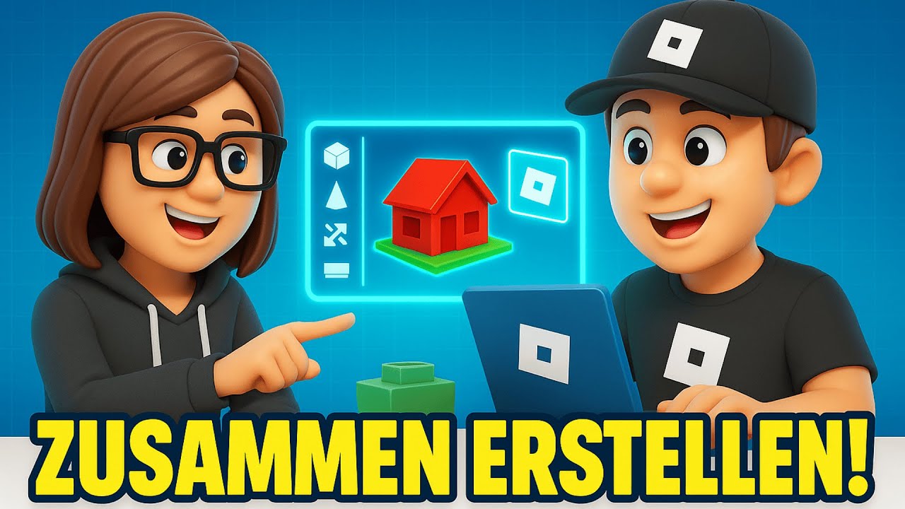 Roblox Studio Spiel erstellen mit Freunden(Kurz erkl&auml;rt)[Team Create]