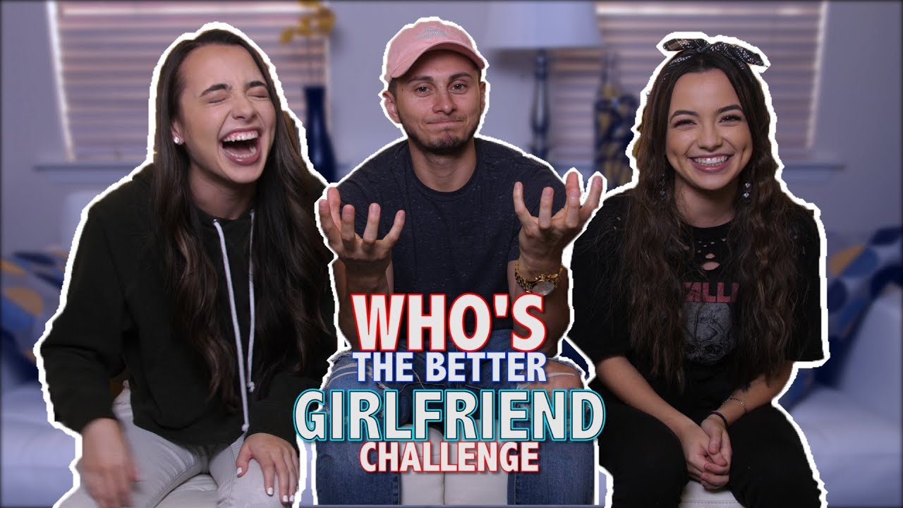 Who's the Better GIRLFRIEND Challenge (ft. The Merrell Twins)