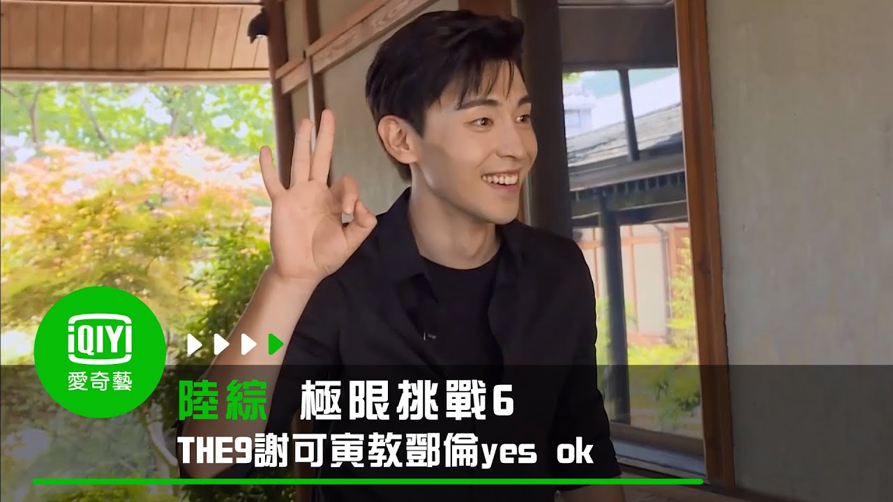 《極限挑戰6》極限團學舞 THE9謝可寅教鄧倫yes ok｜愛奇藝台灣站