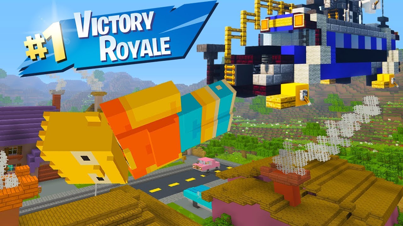 BART SIMPSON'S FORTNITE ADDICTION | The Simpsons | Minecraft Xbox