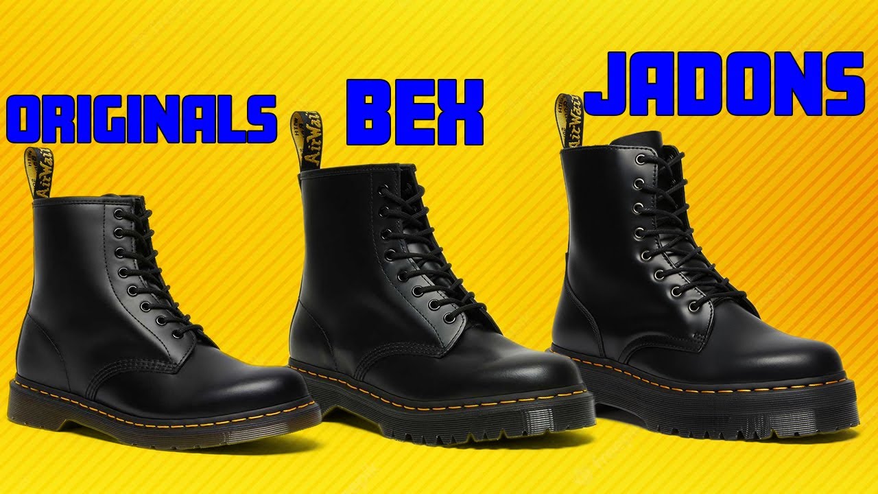 Понимание различных типов подошв Dr Martens