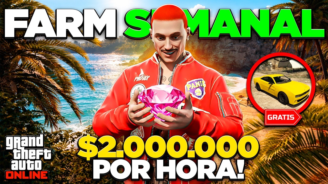 Como Ganhar Milhões Nessa Semana do GTA Online! (Farm Semanal)