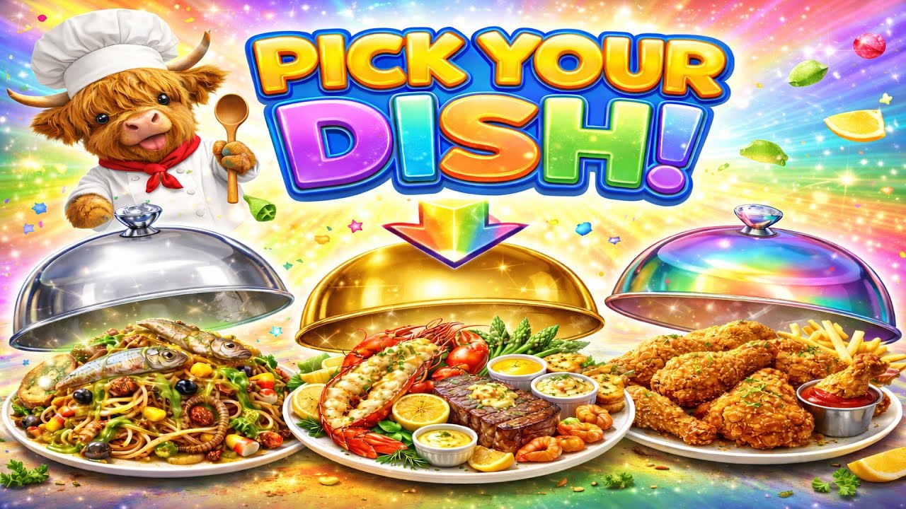 Pick a Dish: Gold, Silver or Rainbow