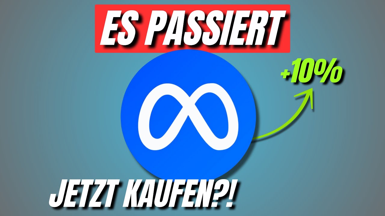 Meta Aktien expolodieren - macht euch Jetzt bereit!
