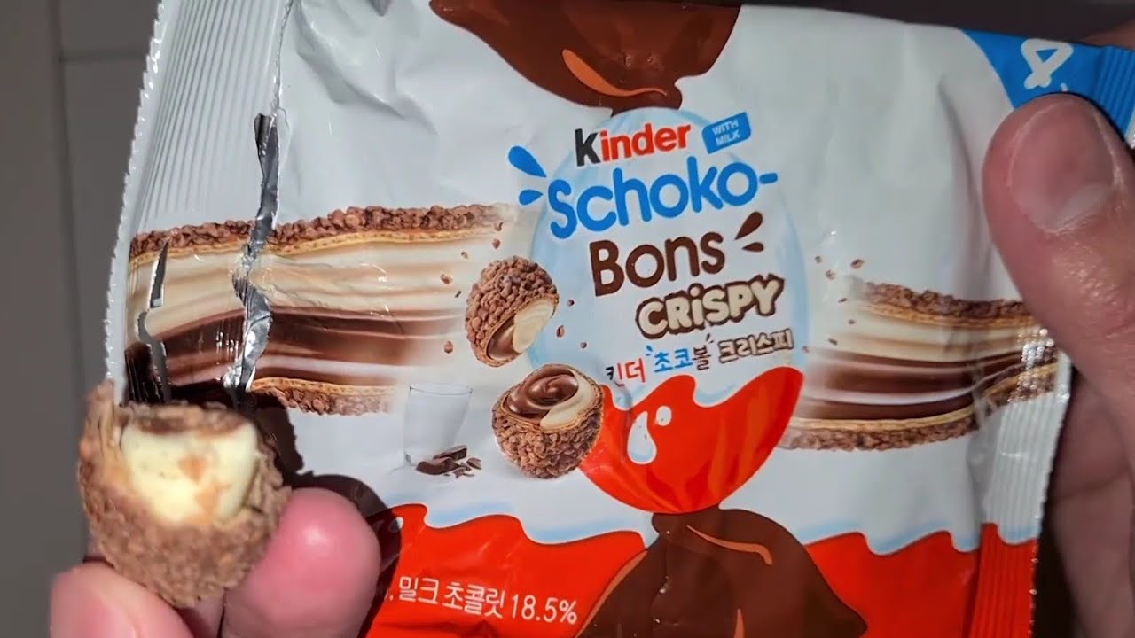 Kinder Schoko Bons Crispy (Seltene Schokolade)