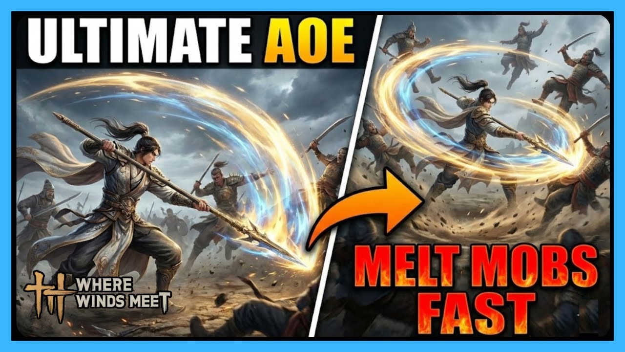 The BEST Leveling Build in Where Winds Meet | Easily Max Your Level