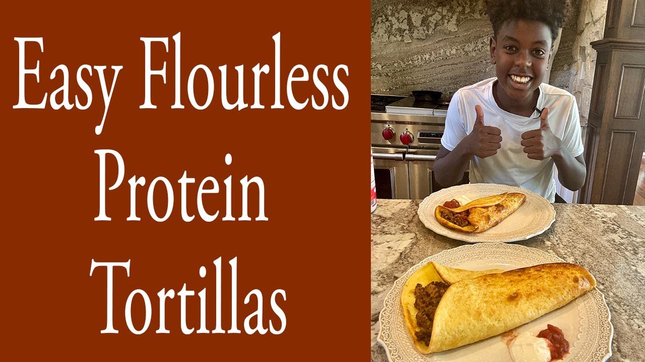 Easy Flourless Protein Tortillas