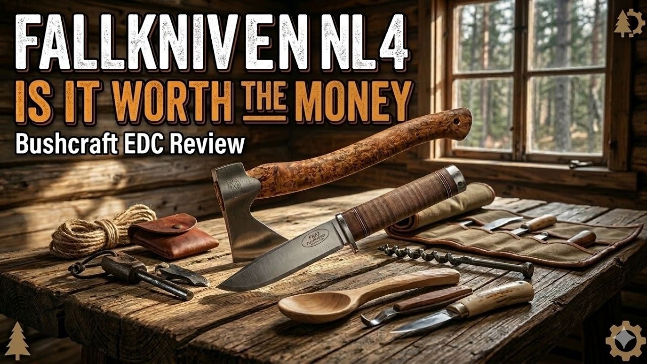 Худший Fallkniven? Серия NL4 Frej «Северное сияние».