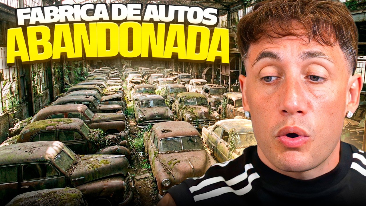 FÁBRICA DE AUTOS ANTIGUOS ABANDONADA