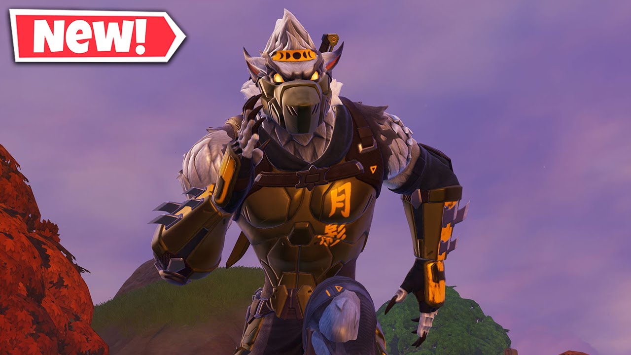 НОВЫЙ игровой процесс скина WAR WOLF DIRE в Fortnite!