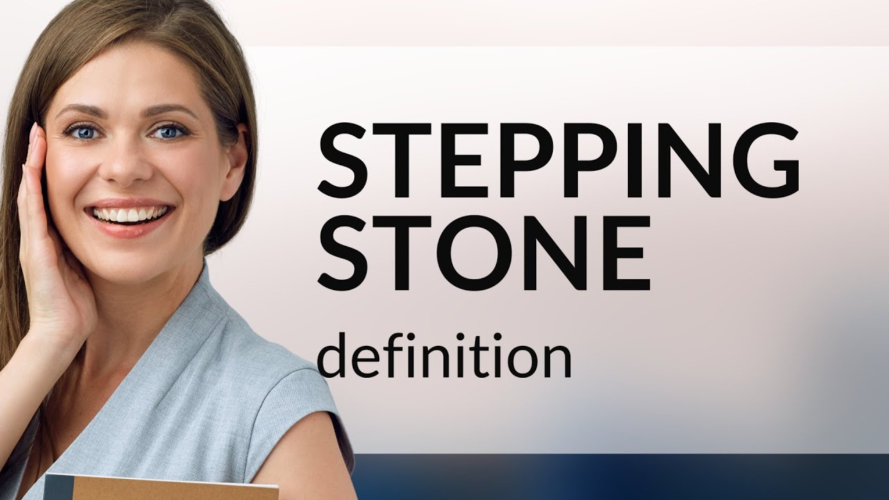 Stepping stone | definition of STEPPING STONE