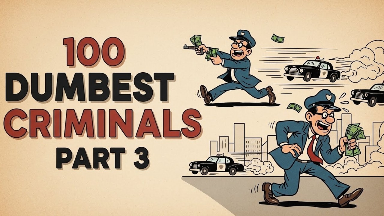 100 Dumbest Criminals Caught in the Stupidest Ways! | Part 3