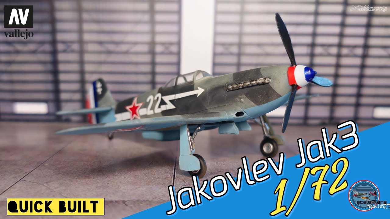 Jakovlev Jak3 1/72 #airbrushing #modellbau #scalemodel