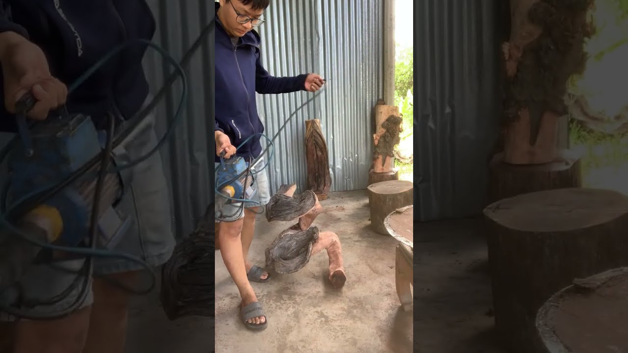 Hướng dẫn cách vệ sinh và tẩy gỗ lũa tự nhiên 