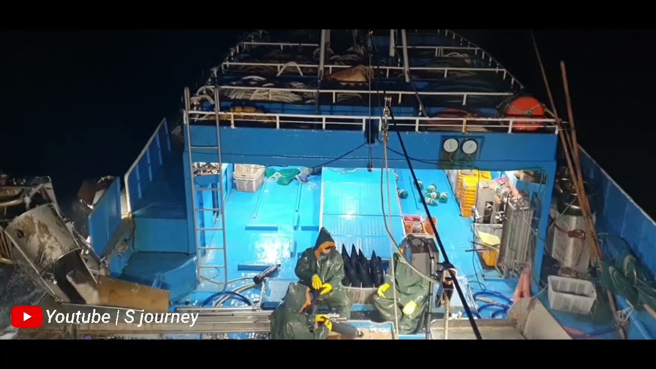 proses penarikan kapal tongbal belut korea _ part 3