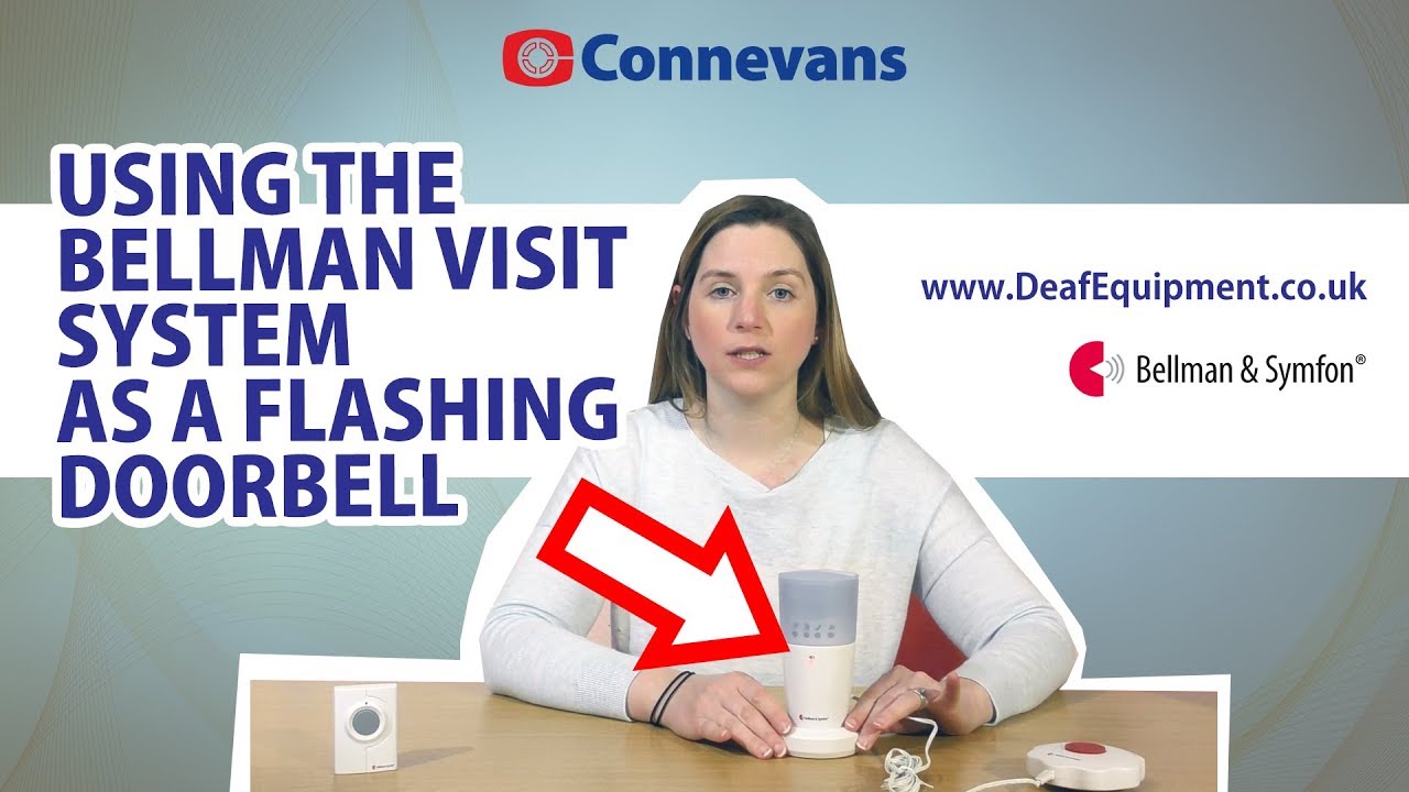 How to use the Bellman Visit System as a Flashing Doorbell