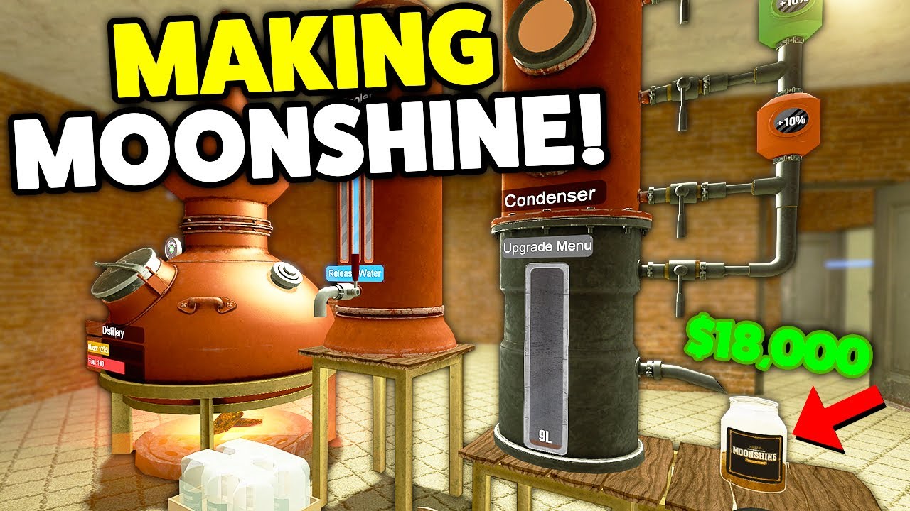 MAKING MOONSHINE EASY MONEY! - Gmod DarkRP (You CAN MAKE A Lot OF Money From MOONSHINE!)