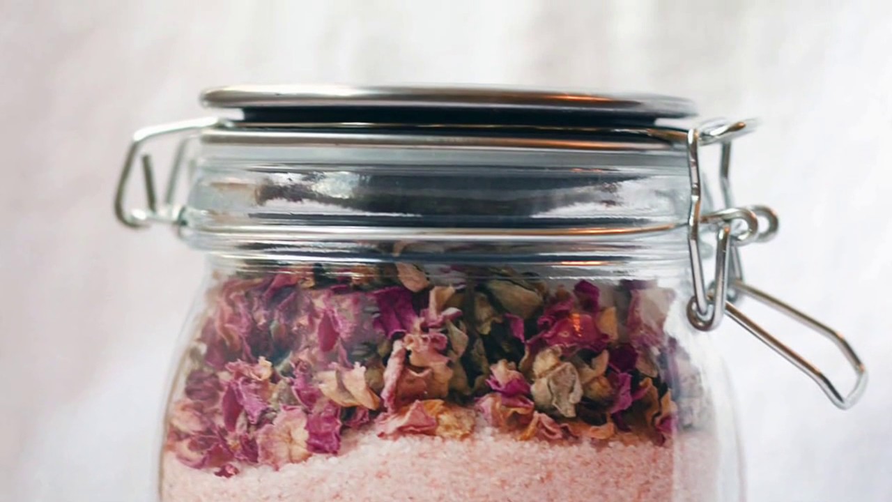 Rose Petal Bath Soak - DIY Tub Tea Bags