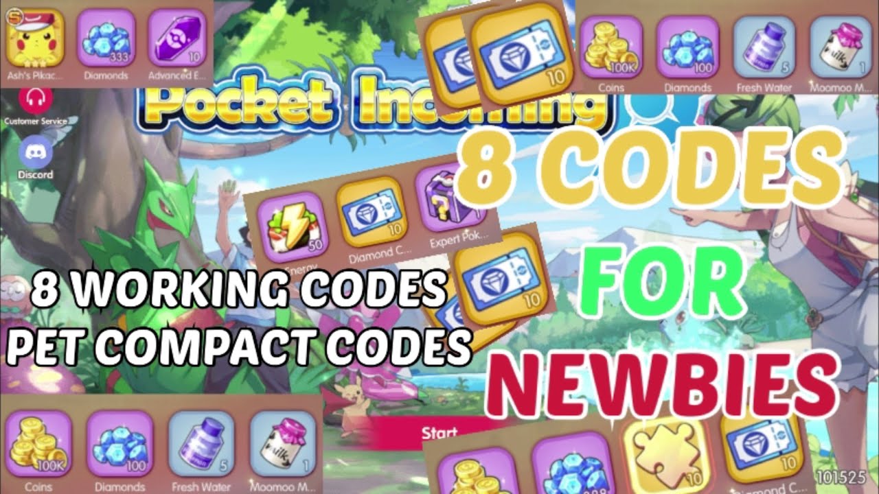 MEGAMON CODE: GACHA 8 CODES POCKET INCOMING 8 FREE GIFT CODES 2024| POCKET ARENA CODES X PET COMPACT