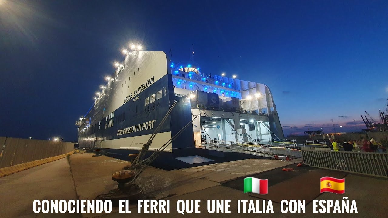 Ferri de Grimaldi Lines - De Civitavecchia (Italia) a Barcelona (España)