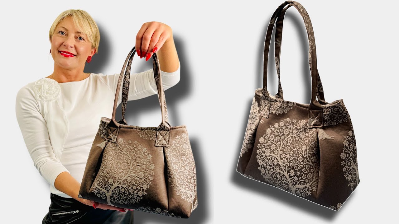 COSE FÁCIL BOLSO DE MANO ELEGANTE/ PASO A PASO PARA LOS PRINCIPIANTES
