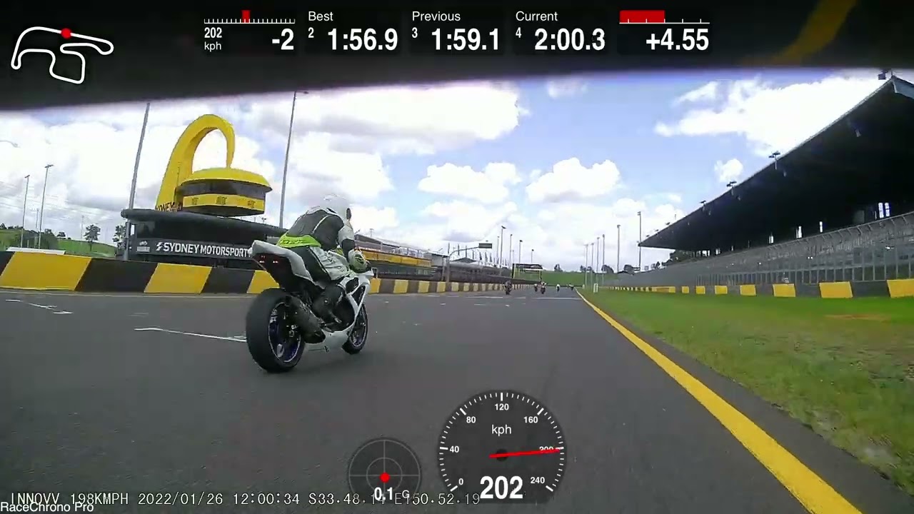 SMSP - Eastern Creek GREEN GROUP Triumph TT600 26/1/22