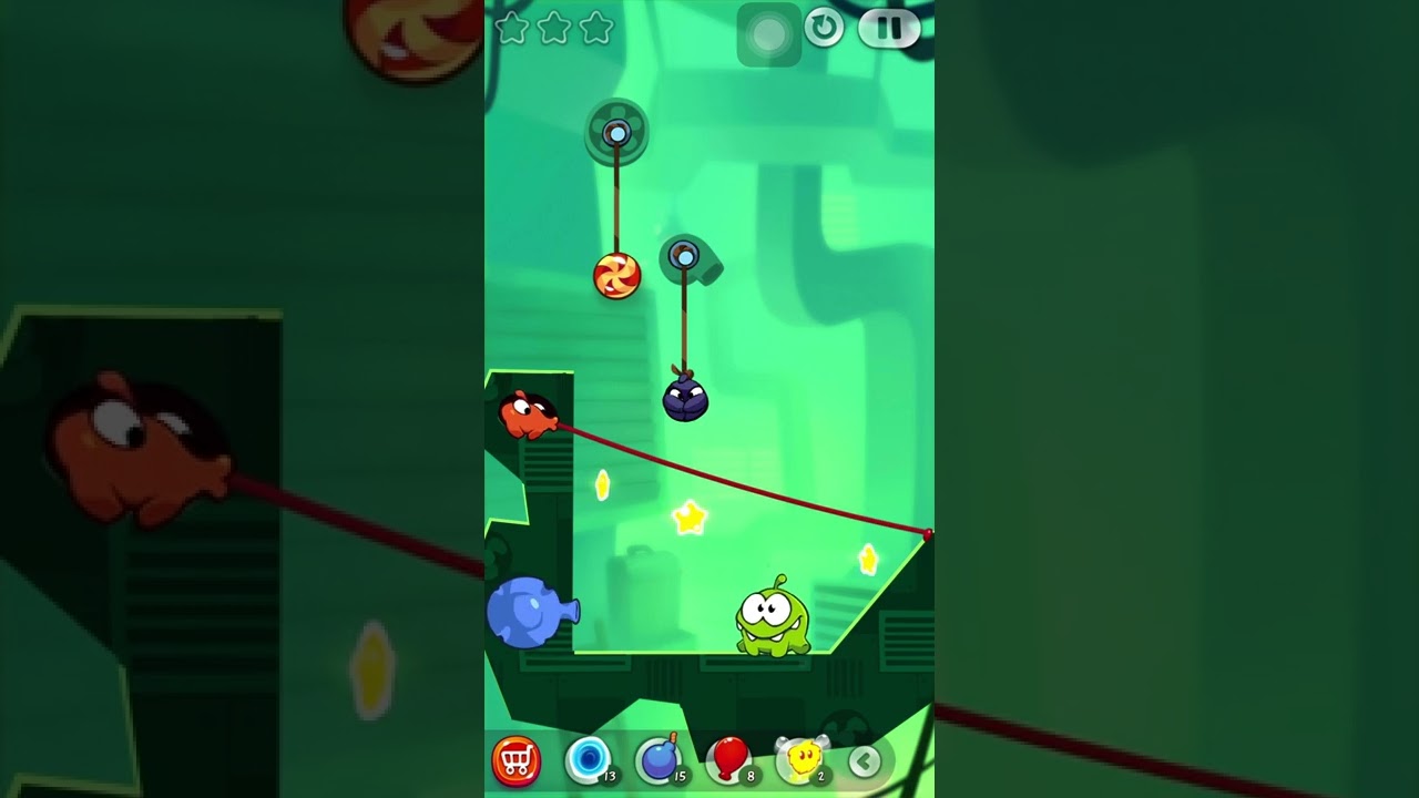 Cut the Rope 2 Level 113 | 3 Stars Walkthrough