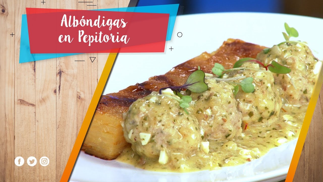 Albóndigas en Pepitoria / La Pera Limonera