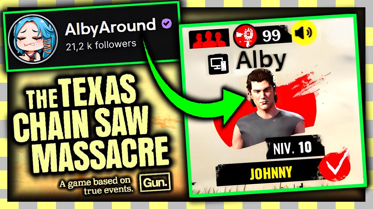 J'AFFRONTE ALBYAROUND LE POTE D'AYRUN DEUX FOIS SUR THE TEXAS CHAIN SAW MASSACRE (IL EST TROP SYMPA)