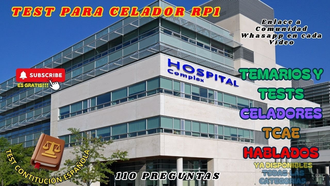 TEST PARA CELADOR RP1