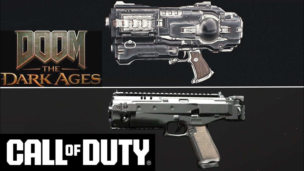 Воссоздание оружия из DOOM: THE DARK AGES в CoD…