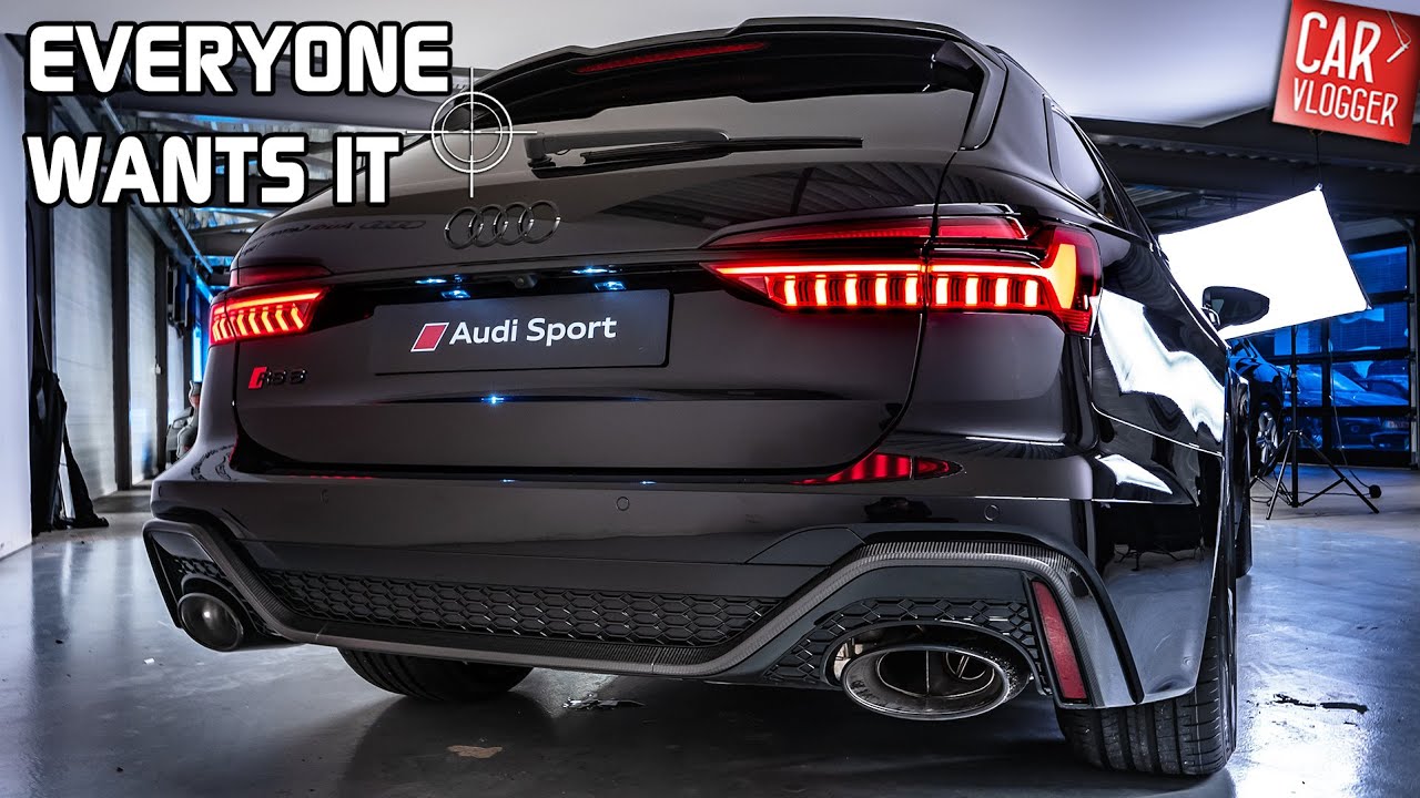 INSIDE the NEW Audi RS6 Avant C8 2020 | Interior Exterior DETAILS w/ REVS