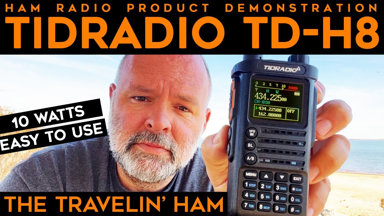 Tidradio TD-H8: Ham Radio Repeater Hunting with 10 Watts and a Yagi